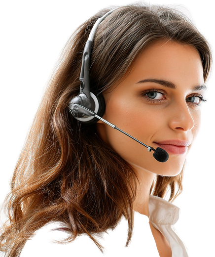 CorporateTech support engineer on a headset
